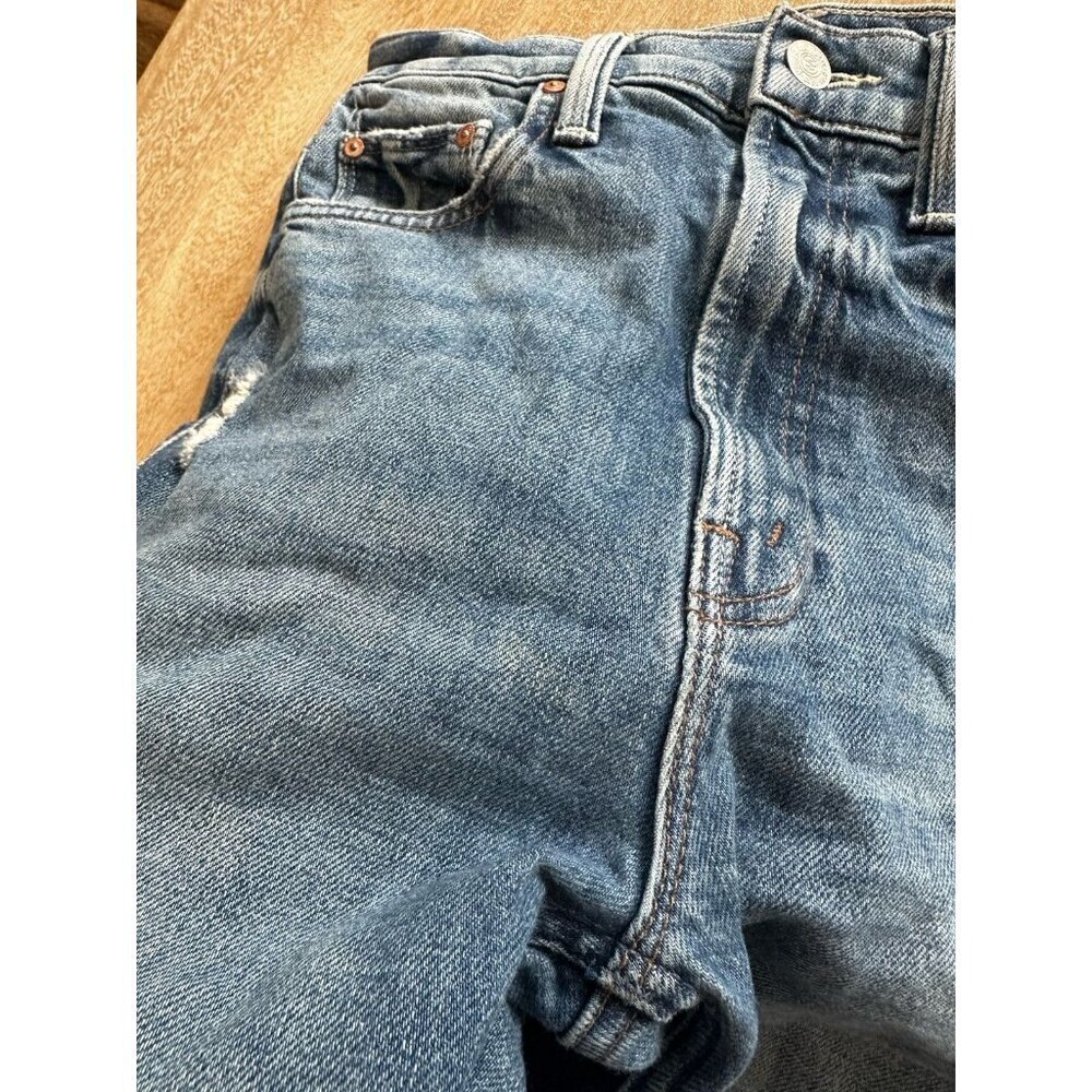 MOTHER Superior High Waisted Rider Ankle in Far Beyond the Sky Size 24 - Picture 4 of 11